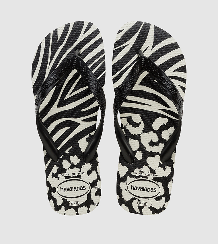 Havaianas animal best sale flip flops