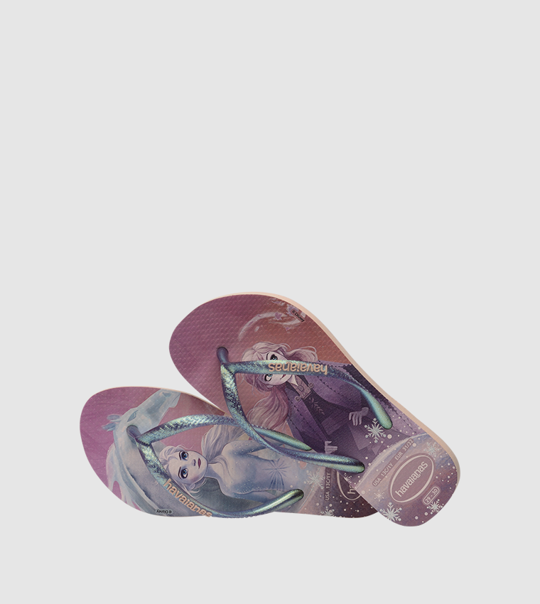 Kids Slim Frozen Flip Flops