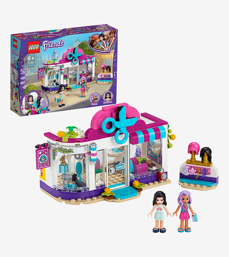 LEGO Friends Heartlake City Play Hair Salon Fun Toy 41391 Construction kit with the character of friends Emma, ​​new 2020 (235 pieces)