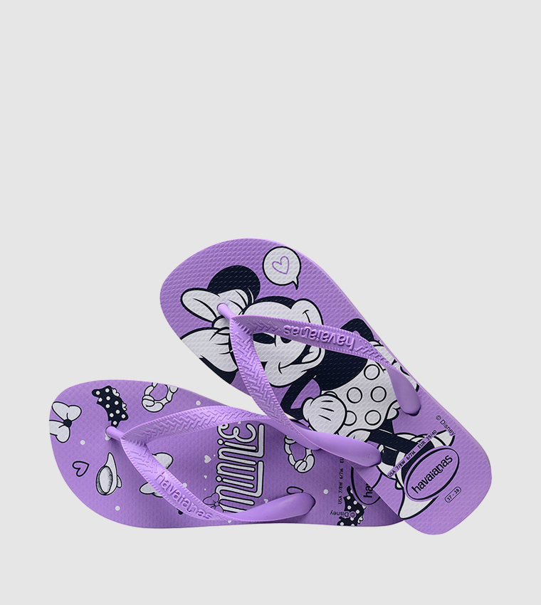 Top Disney Print Flip-Flops