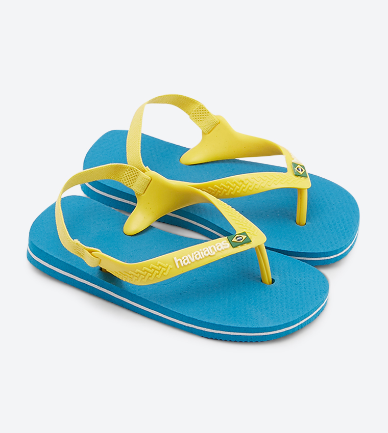 Elastic Back Closure Flip Flops