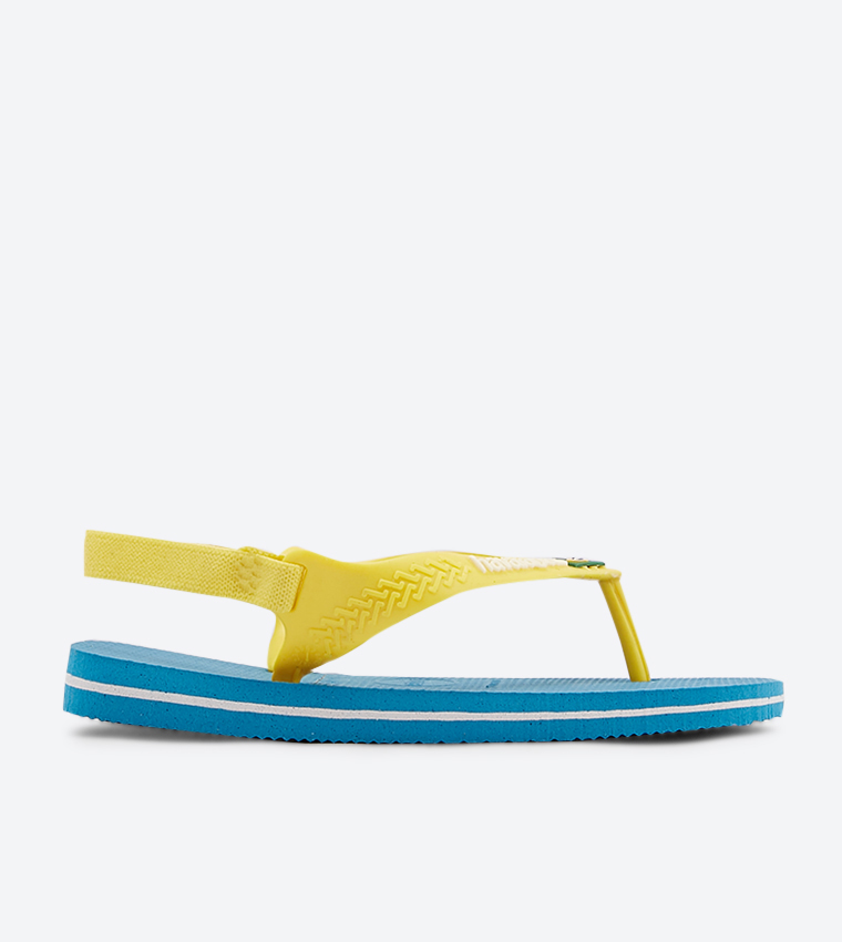 Elastic Back Closure Flip Flops
