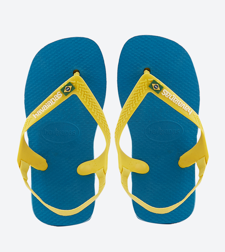 Elastic Back Closure Flip Flops