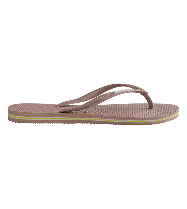 Brand Embossed Flip Flops