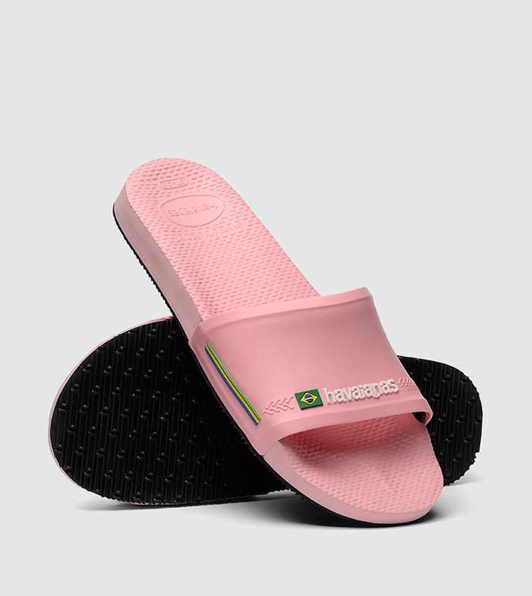 Havaianas slide brasil 2025 pink