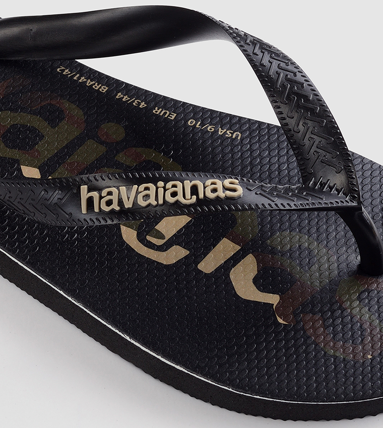 TOP LOGOMANIA Mini Me Flip Flops