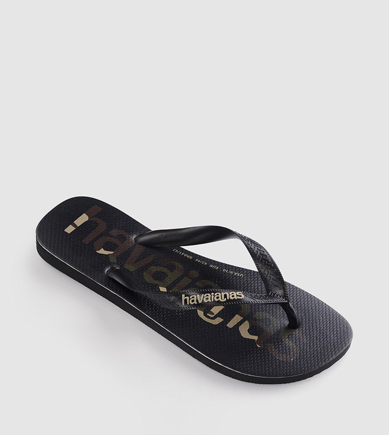 TOP LOGOMANIA Mini Me Flip Flops