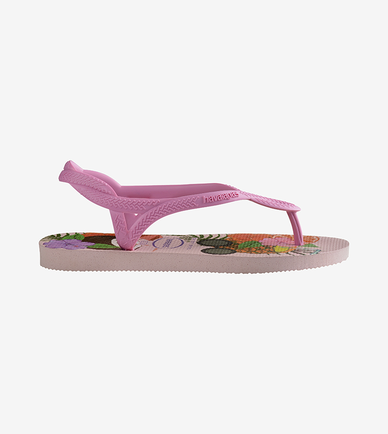 Buy Havaianas Kids Luna Printed Flip Flops In Pink 6thStreet Oman