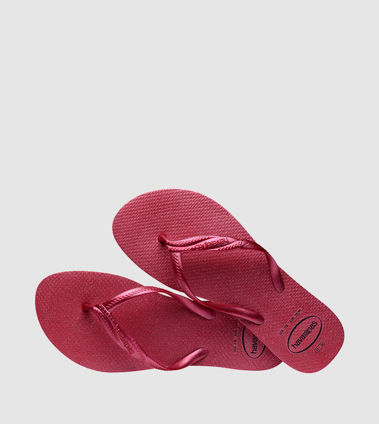 Fantasia Gloss Open Toe Flip-Flops