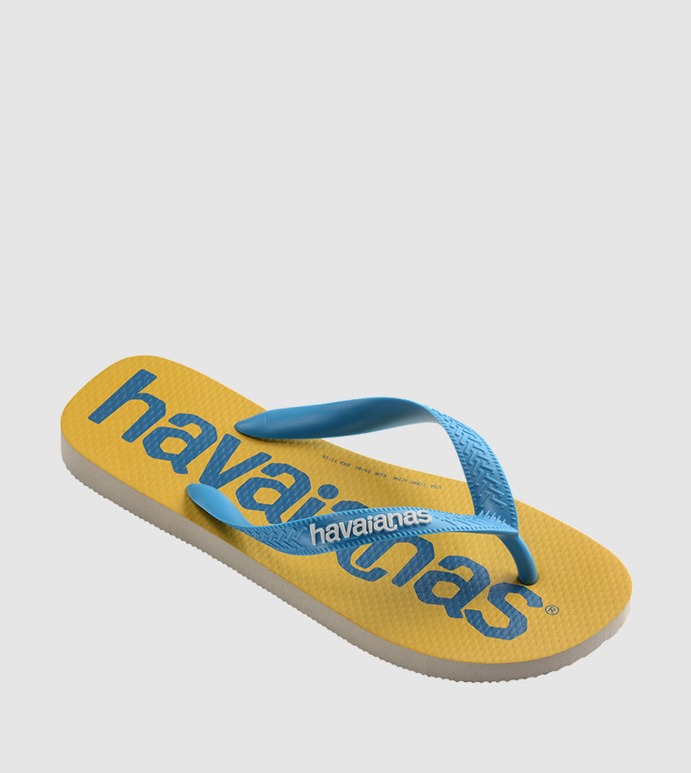 Top Logomania 2 Mini Me Flip Flops