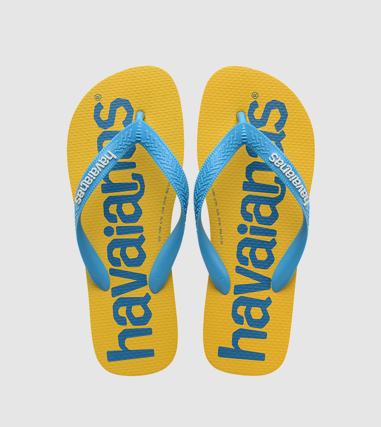 Top Logomania 2 Mini Me Flip Flops