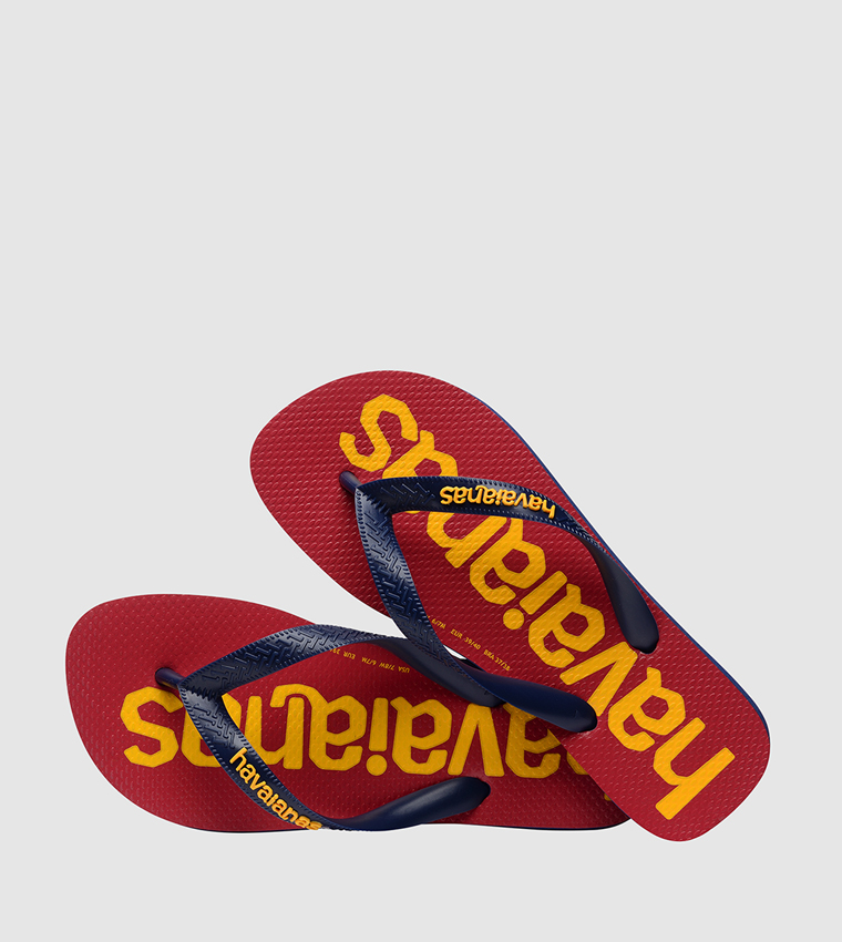 Top Logomania 2 Flip Flops