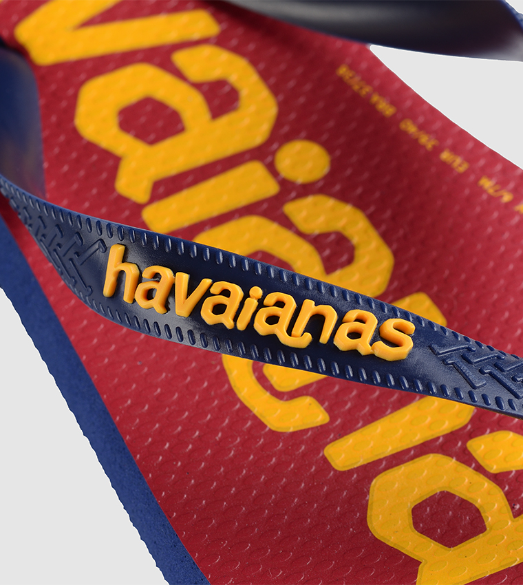 Top Logomania 2 Flip Flops