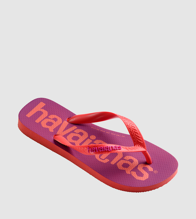Logo Printed Flip-Flops
