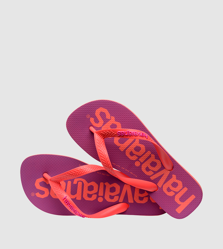 Logo Printed Flip-Flops