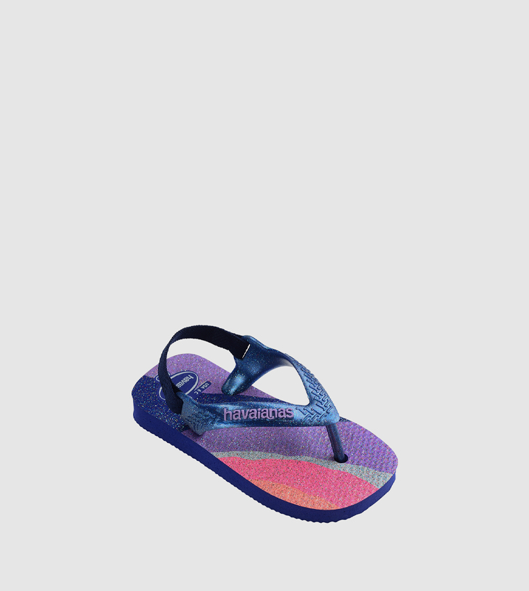 Palette Glow Flip-Flops with Elastic Slingback