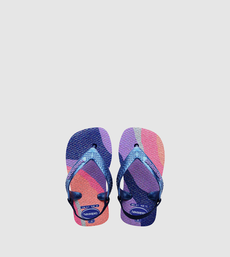 Palette Glow Flip-Flops with Elastic Slingback