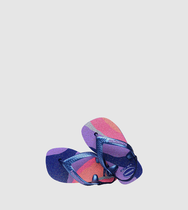 Palette Glow Flip-Flops with Elastic Slingback