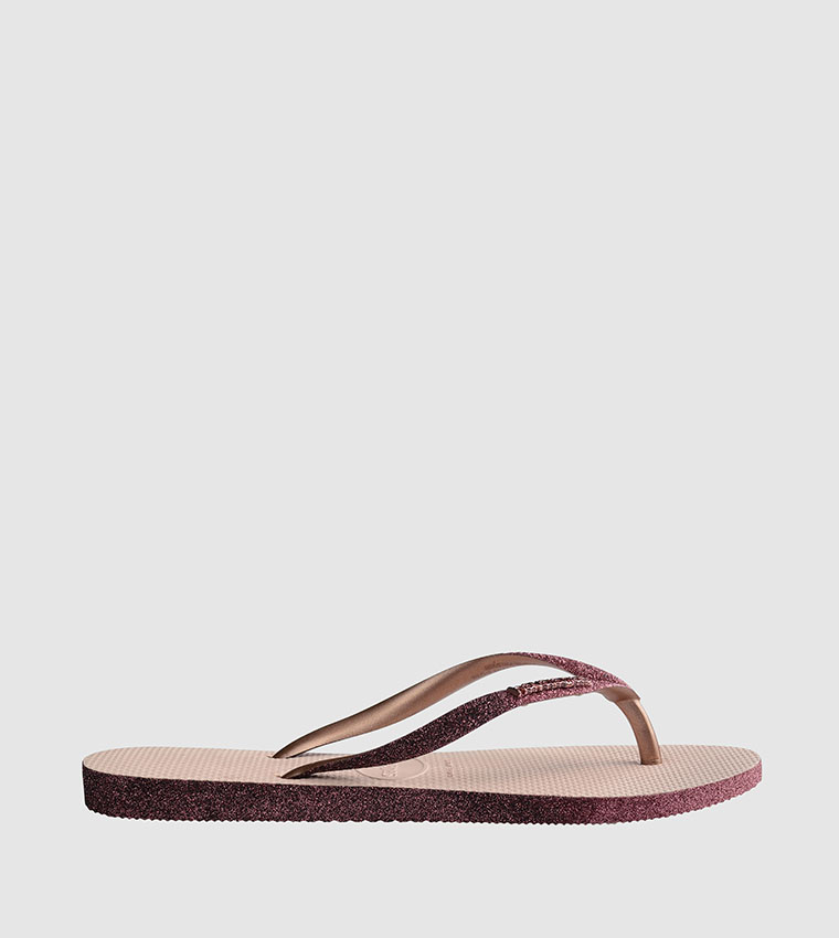 Slim Sparkle Flip Flops