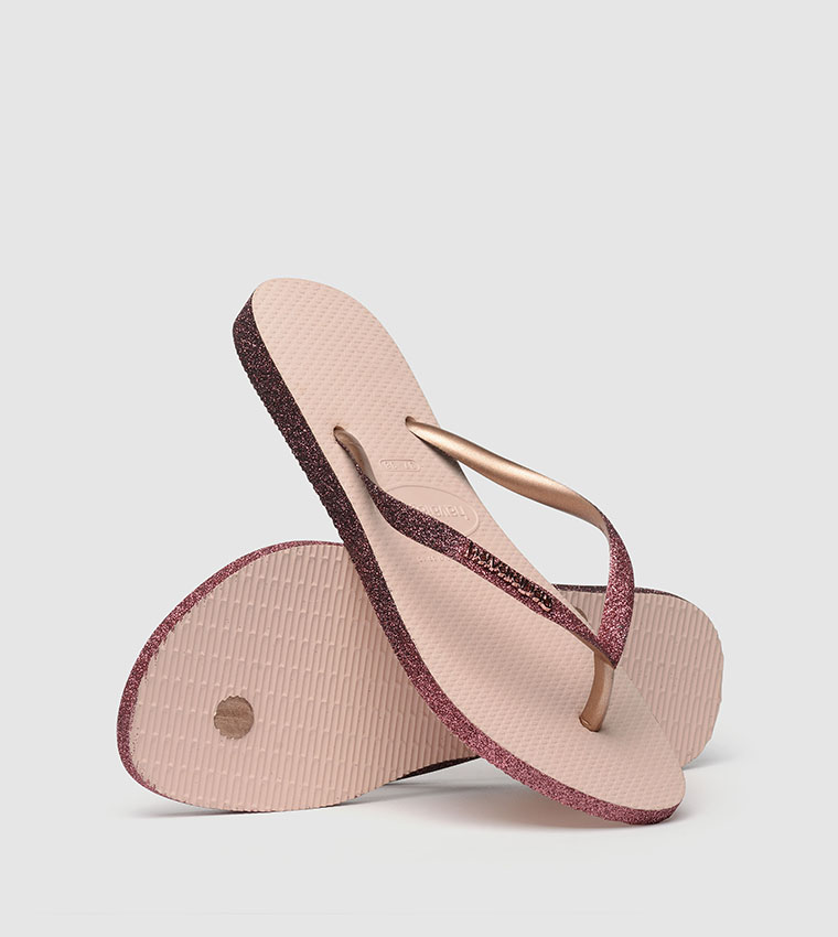 Slim Sparkle Flip Flops