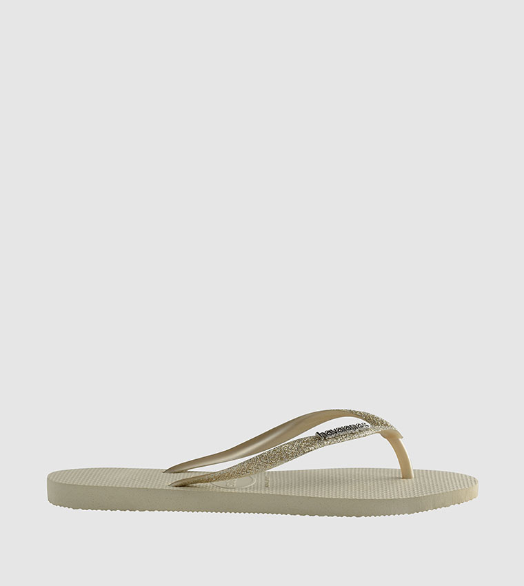 Slim Glitter Flip Flops