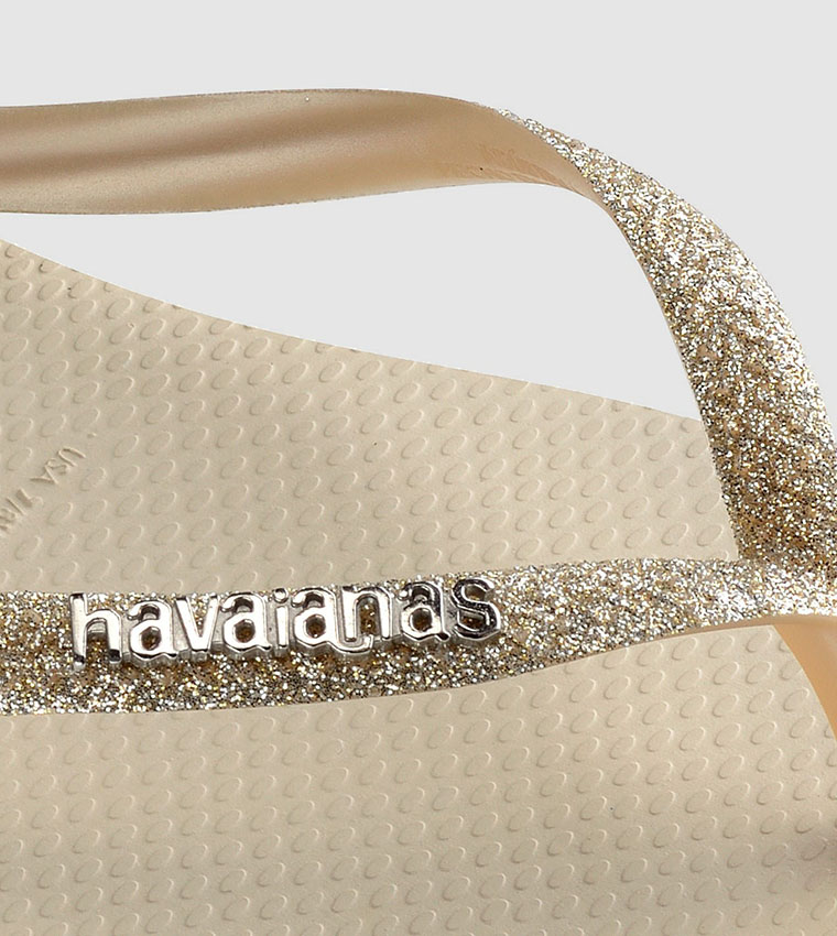 Slim Glitter Flip Flops