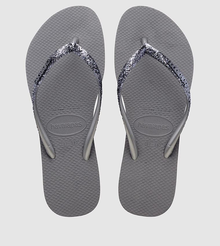 Studded havaiana 2024 flip flops