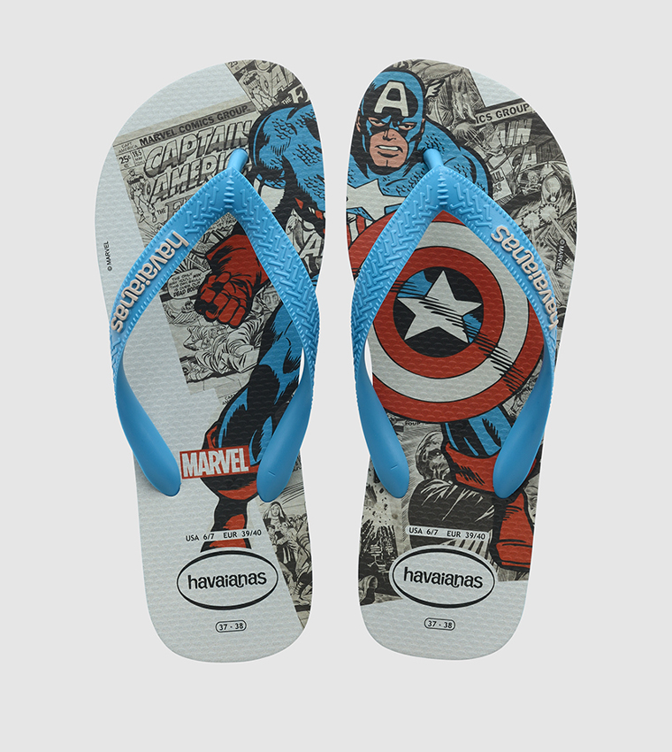 Top Marvel Classics Mini Me Flip Flops