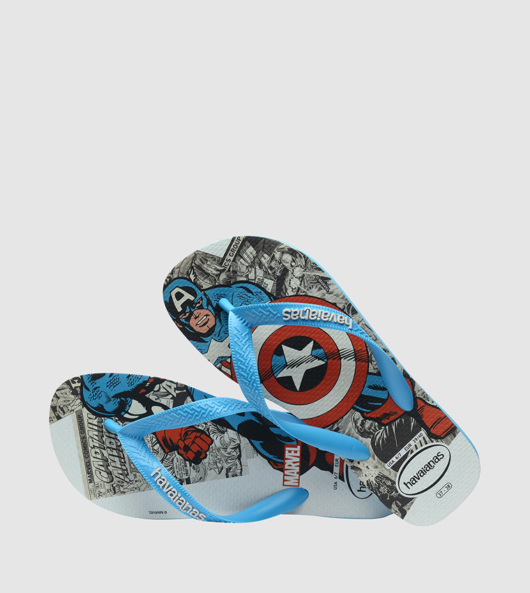 Top Marvel Classics Mini Me Flip Flops