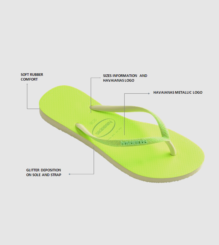 Havaianas neon green hot sale