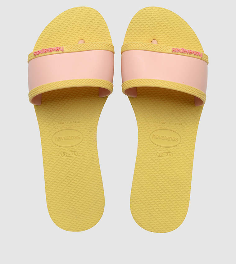 Buy Havaianas You Angra Flip Flops In Yellow | 6thStreet Saudi Arabia