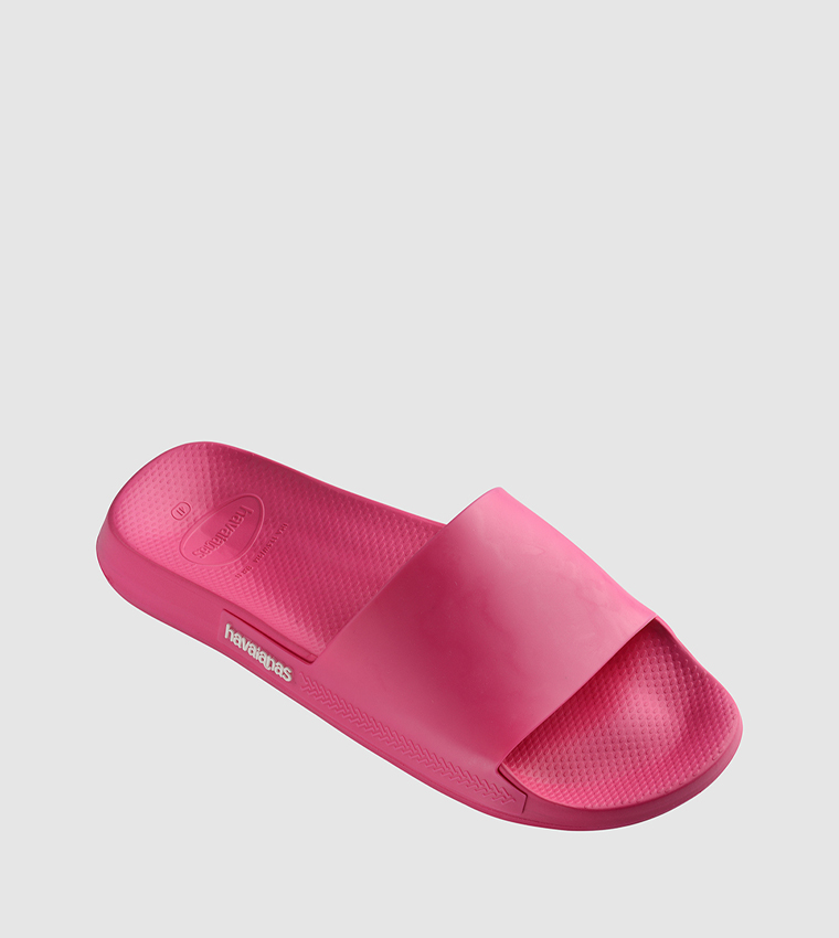 Pink best sale havaianas sliders