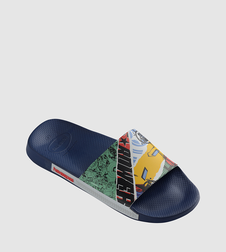 Marvel Open Toe Slides