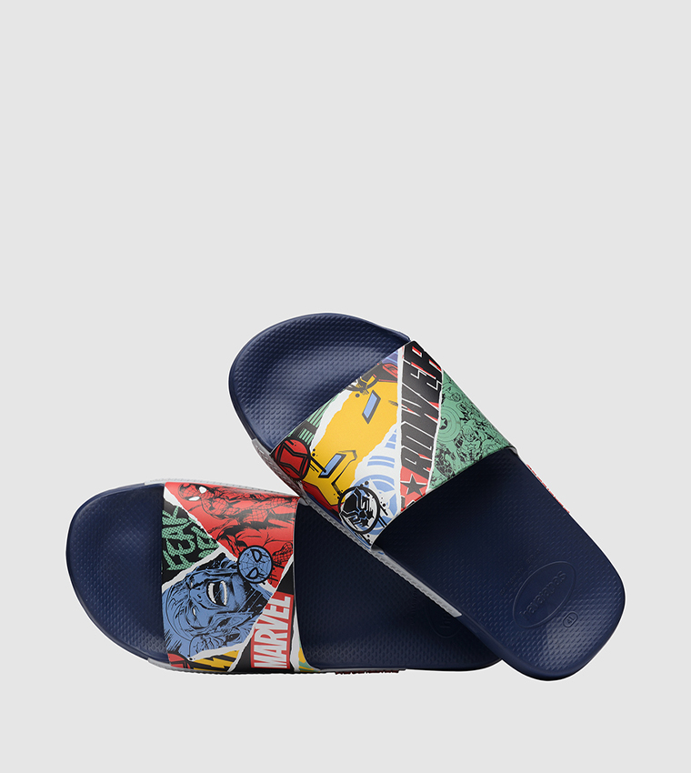 Marvel Open Toe Slides
