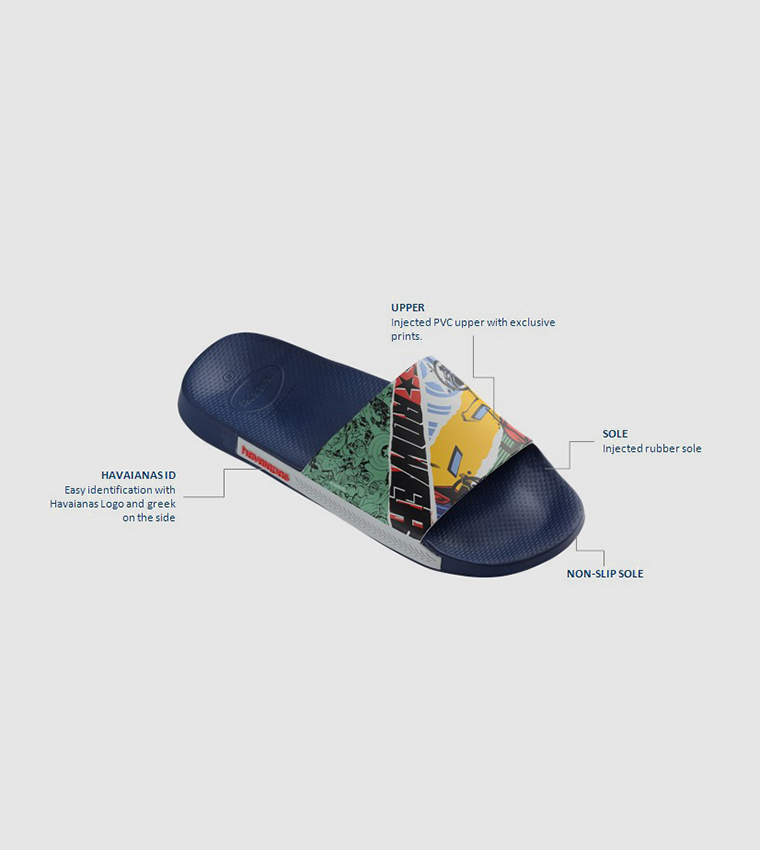 Marvel Open Toe Slides