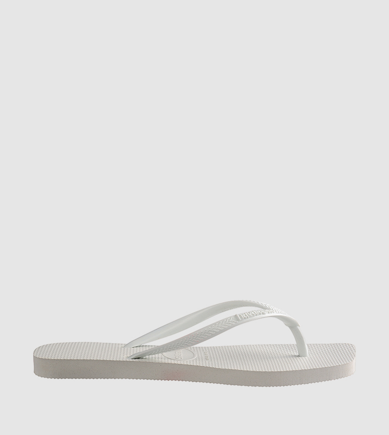 Slim Square Toe Flip-Flops