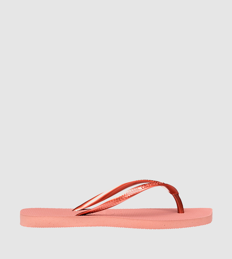 Slim Square Toe Flip-Flops