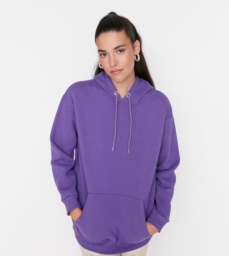 Purple sweatshirt hotsell