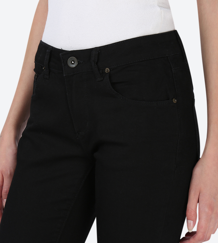 Skinny Fit 5 Pocket Jeans - Black