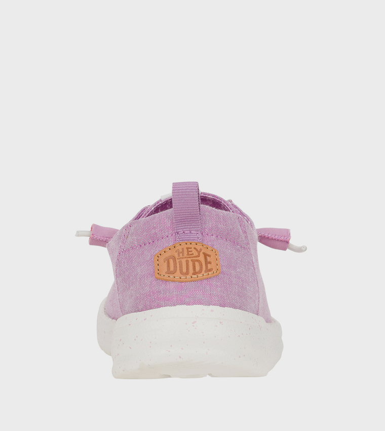 WENDY Chambray Slip-On Shoes