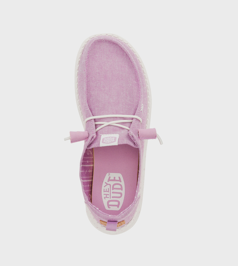 WENDY Chambray Slip-On Shoes