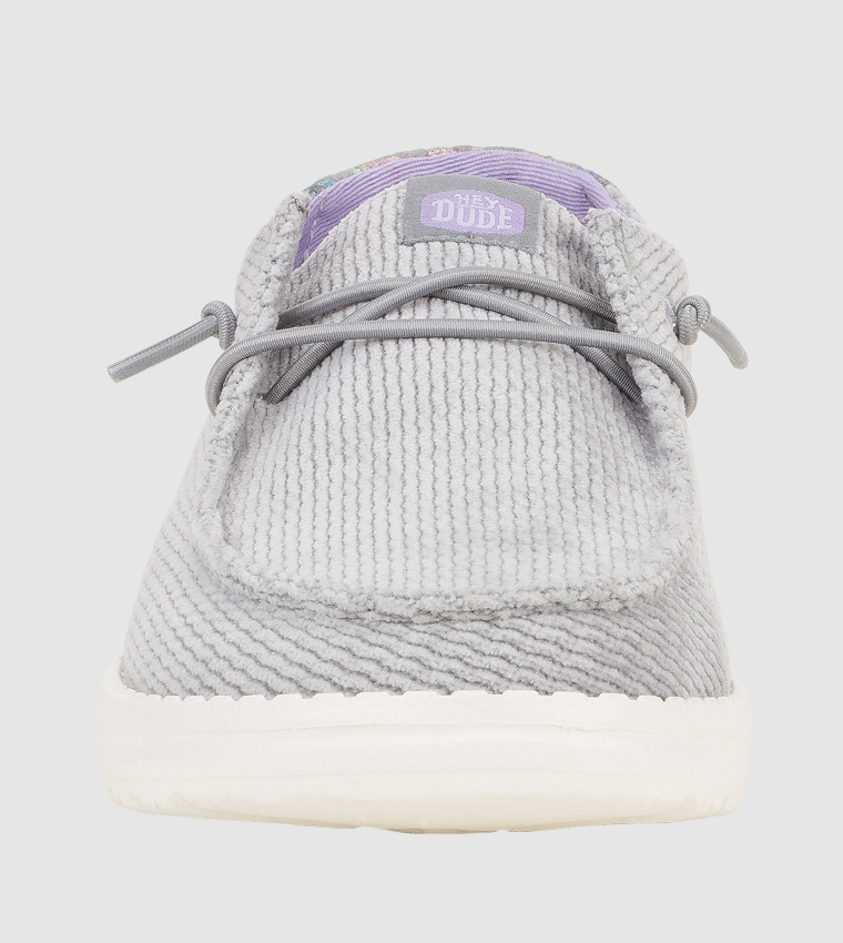 Wendy Leo Corduroy Slip-On Shoes