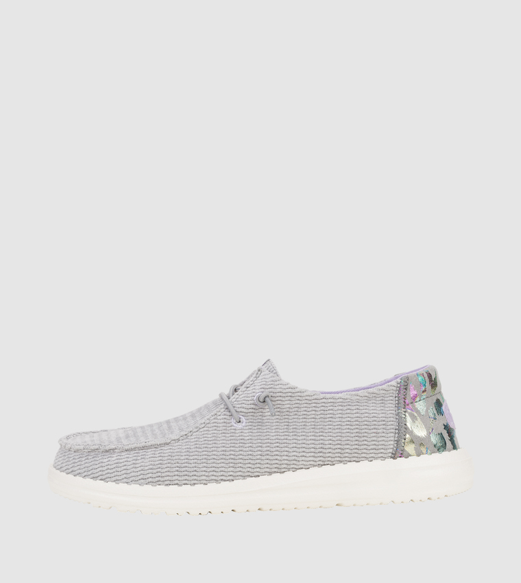 Wendy Leo Corduroy Slip-On Shoes