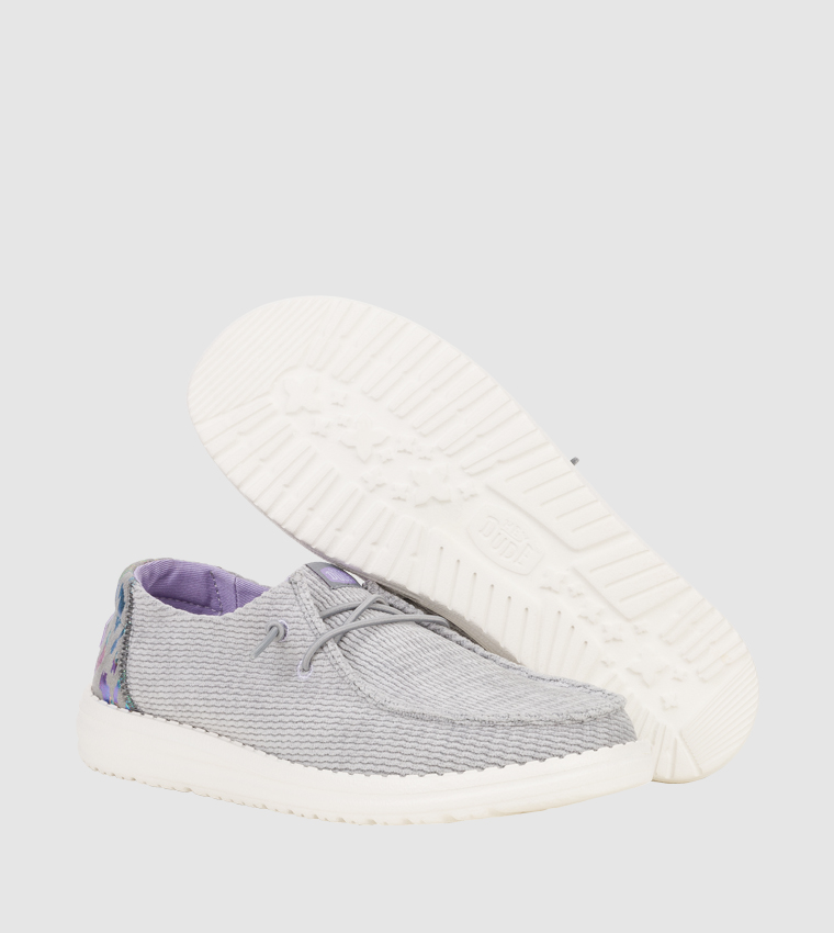 Wendy Leo Corduroy Slip-On Shoes