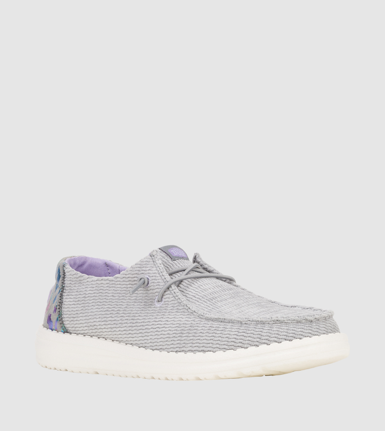Wendy Leo Corduroy Slip-On Shoes
