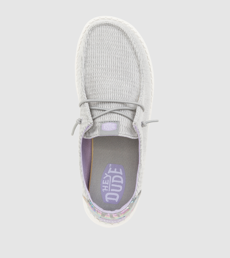 Wendy Leo Corduroy Slip-On Shoes