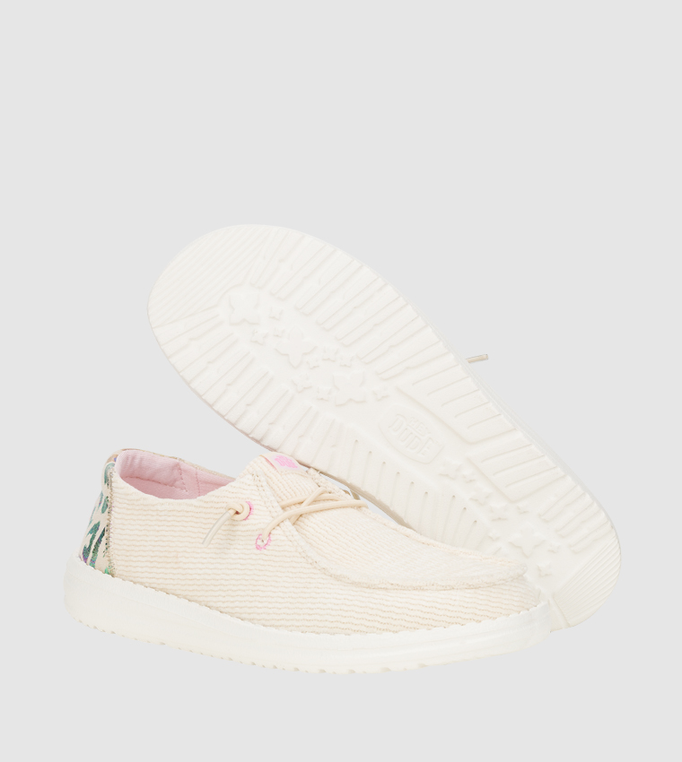 Wendy Leo Corduroy Slip-On Shoes