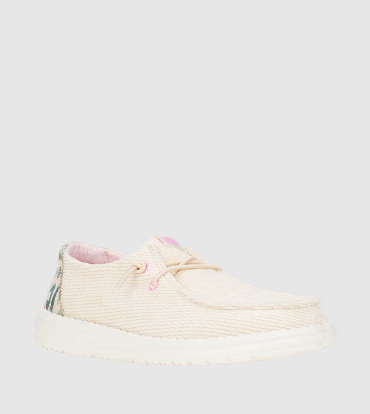 Wendy Leo Corduroy Slip-On Shoes