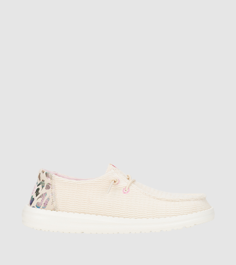 Wendy Leo Corduroy Slip-On Shoes