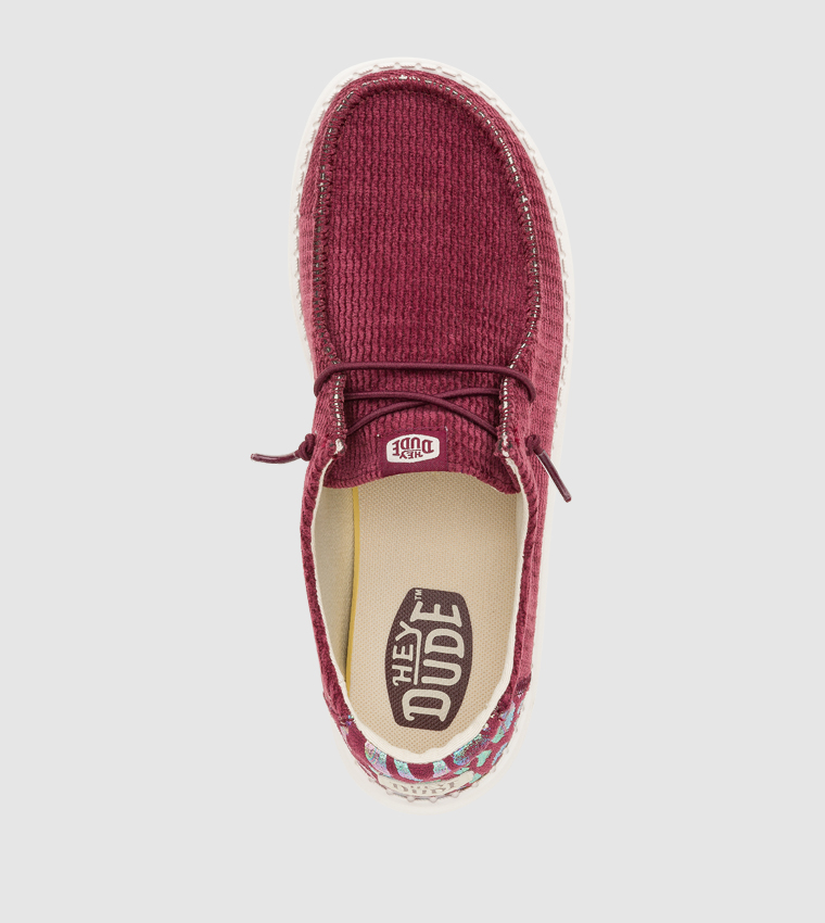 Wendy Leo Corduroy Slip-On Shoes